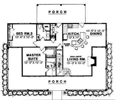 Small Two Bedroom House Plans