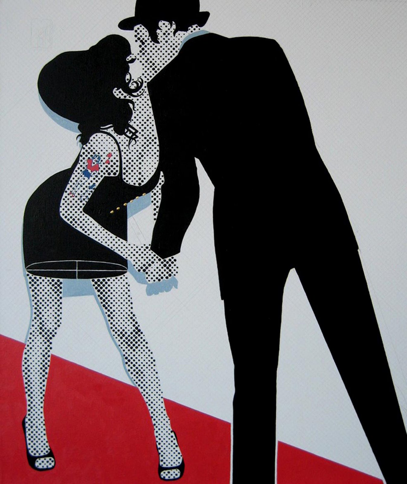 Pop art Laing+-+The+Kiss
