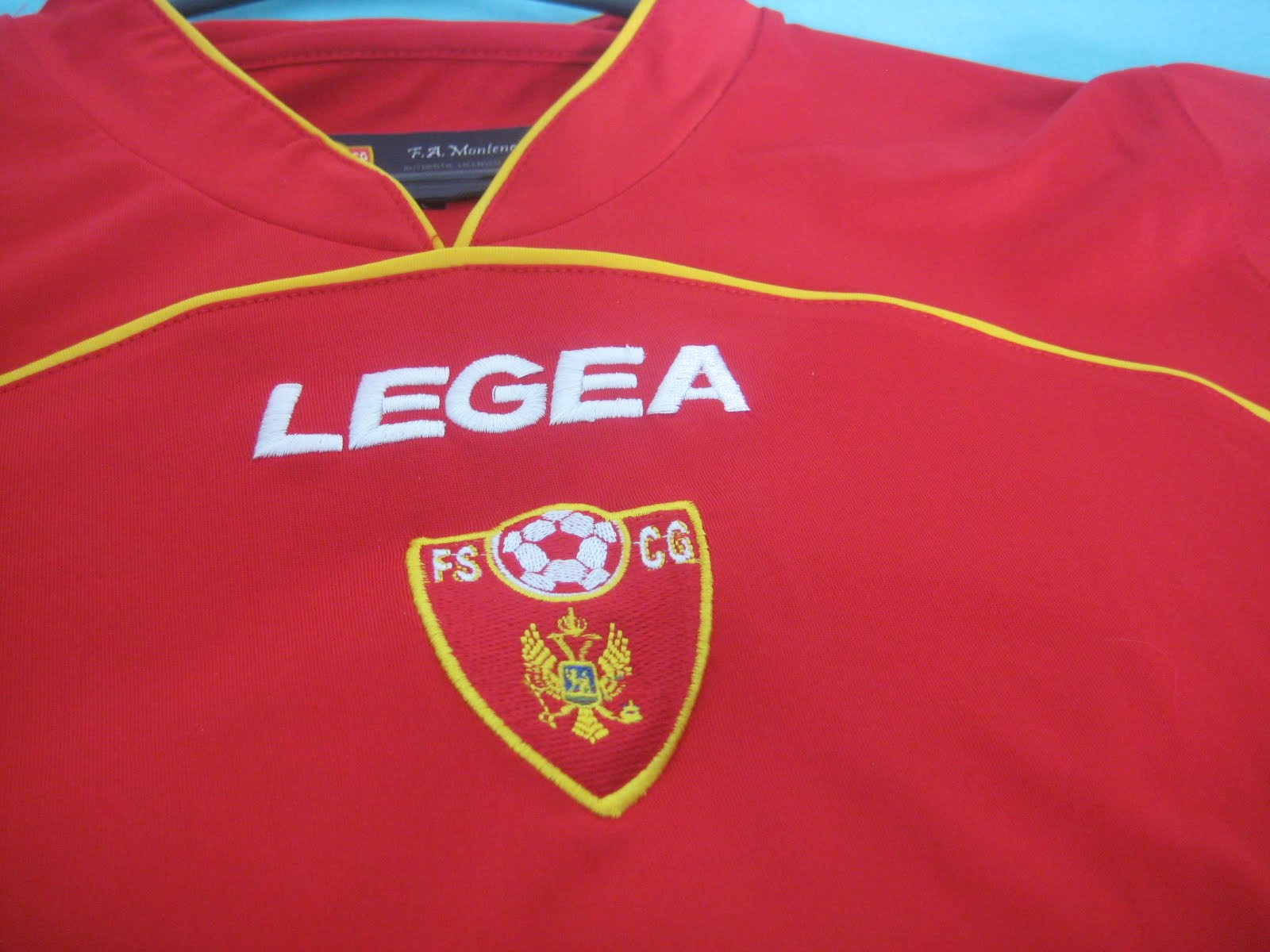 FUDIBOL Camisa 31 e 32 Seleção de Montenegro