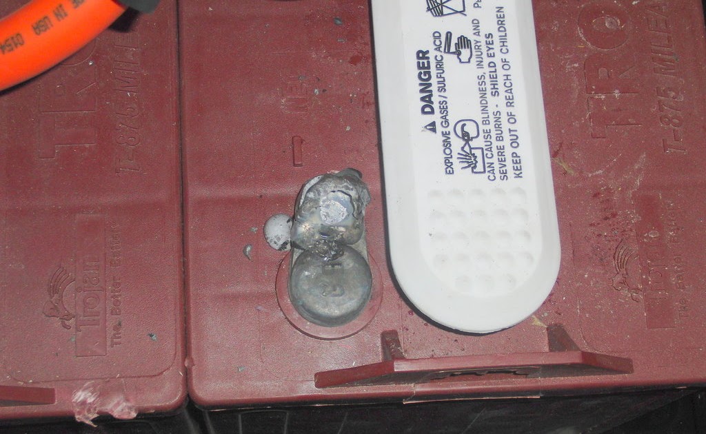 Lance's S10 EV Conversion Battery Terminal Meltdown