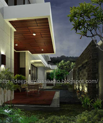 Design Exterior, Landscape, n House Building of Mr.Robby, Batam