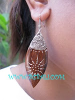 shop online earring wood accessories