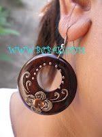 wholesalers wooden earrings