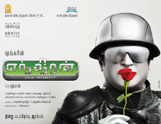 Endhiran shooting