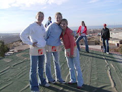 2006 Ashley, Tasha and Hillary on the roofing crew