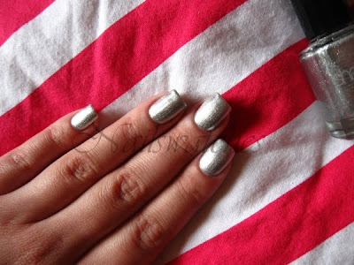 Barielle Night Moves barielle night moves silver foil nail polish nailswatches