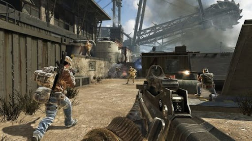 with the release of in-game Call of Duty: Black Ops multiplayer footage.