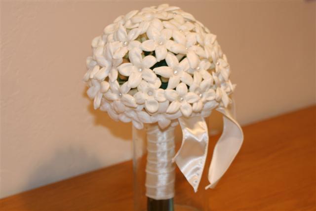 Stephanotis wedding corsages