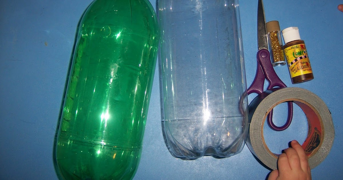 Crafts with the kids Tornado in a bottle