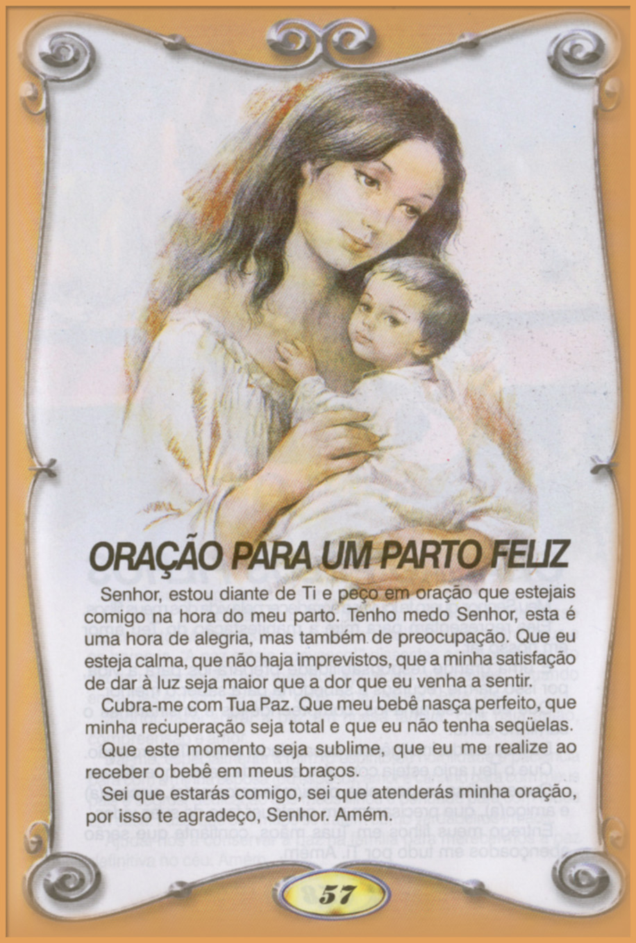 O Santo Terço de Nossa Senhora das Graças: Oração para um Parto Feliz