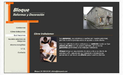 ver web Bloque: Reformas y Decoración