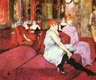 Henri de Toulouse-Lautrec (30) - En el salón de la rue des Moulins (1894)