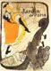 Henri de Toulouse-Lautrec (29 años) - Jane Avril en el Jardín de París (cartel publicitario, 1893)