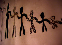 Dibujo/Cadena humana