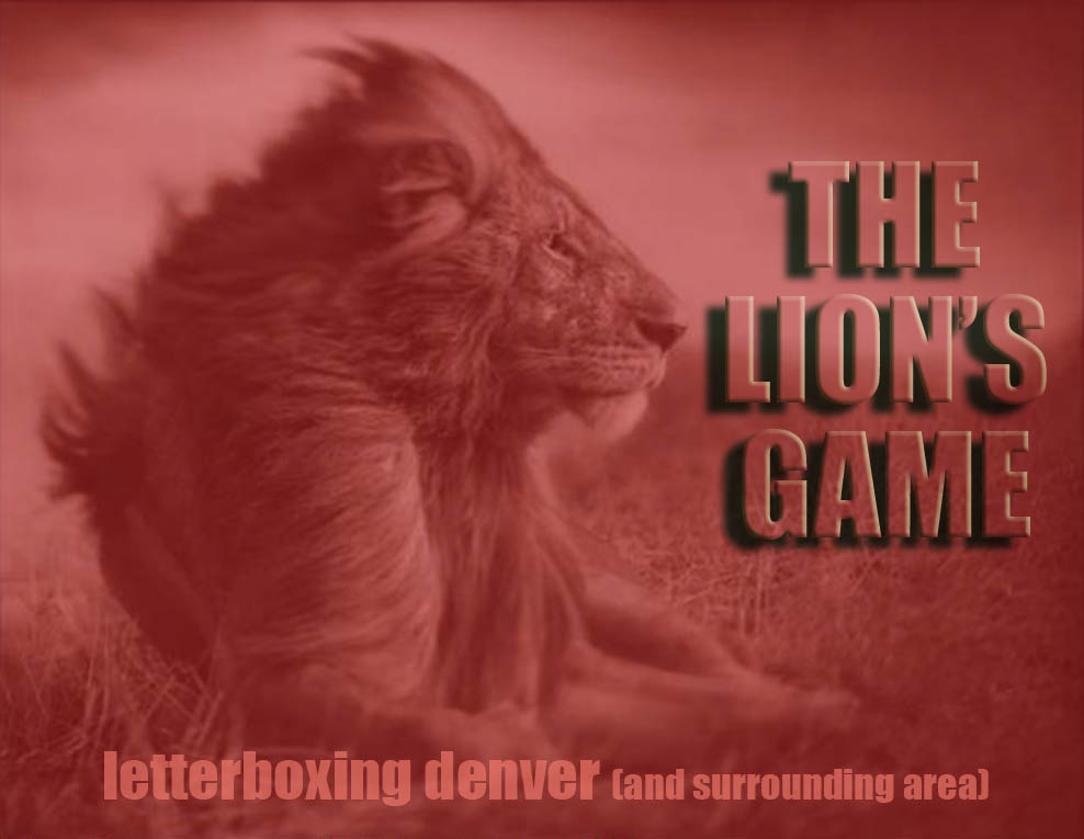 letterboxing. Letterboxing Denver (and