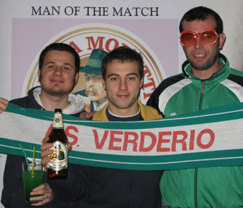 Frankie Di Siena is the man of the match.