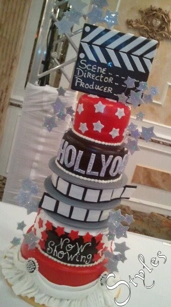 Hollywood Themed Quinceanera Cakes Hollywood Themed Quinceanera Cakes