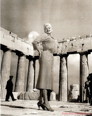 at the Parthenon. 1957.