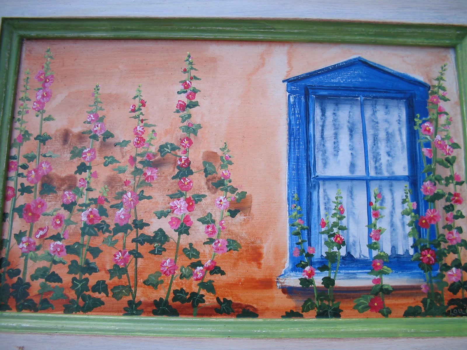 CurlyArt Wedding Flower Preservation on Canvas Acrylic Paintings on