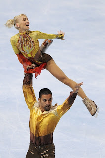 Savchenko and Szolkowy will need a better performance in Kitchener to secure a spot at the Grand Prix Final. Photo courtesy daylife.com