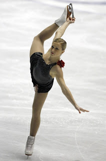 Joannie Rochette performs during the short program at the 2009 Grand Prix Final in Tokyo. Photo courtesy daylife.com