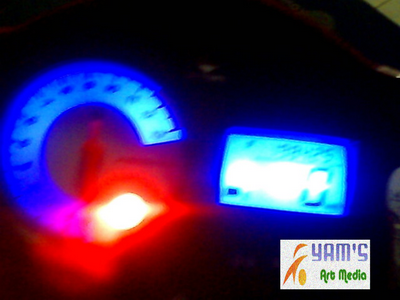 LED Speedo biru-FU
