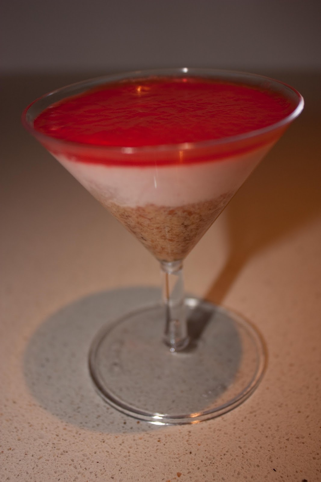 The Cakery The mini cheesecake martini