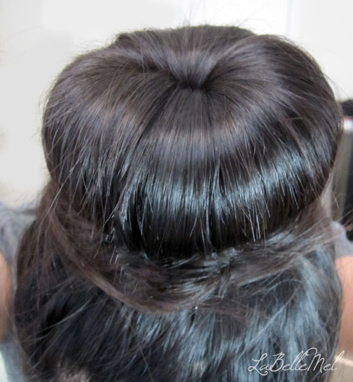 Hair Tutorial Donut Sock Bun LaBelleMel
