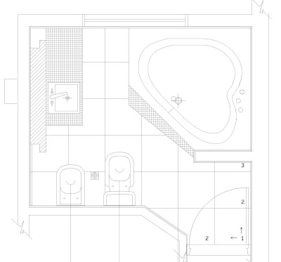 DISEÑO ARQUITECTÓNICO: Baño de suite_Casares