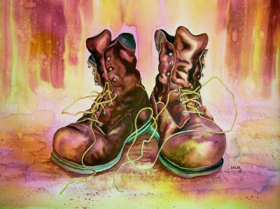 Boots Painting