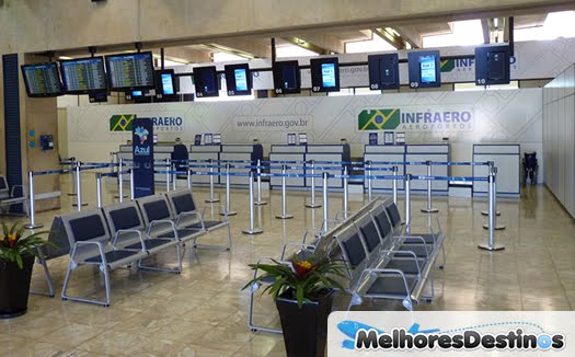 Chegada De Voos No Aeroporto De Brasilia