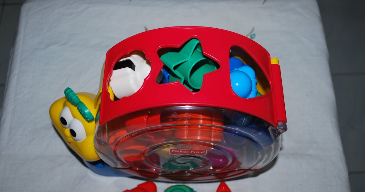 GREAT OFFER Fisher Price Musical Rocking Shape Sorter Snail + Musical