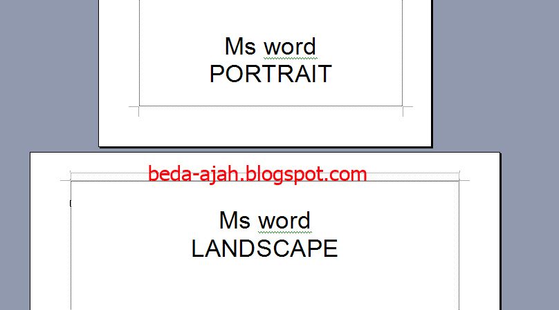 Membuat Halaman Word Landscape Dan Portrait | membuat portrait dan landscape secara bersamaan tutorial Membuat Halaman Word Landscape Dan Portrait | membuat portrait dan landscape secara bersamaan tutorial