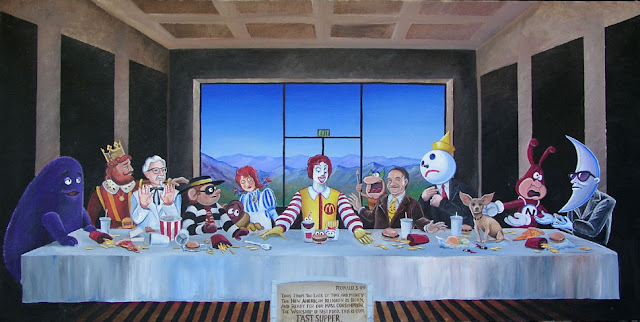 Popped Culture: Super Sized Last Supper