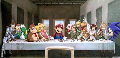 the last supper parody