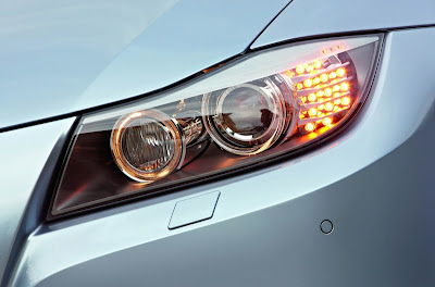 BMW E90 Series headlight picture