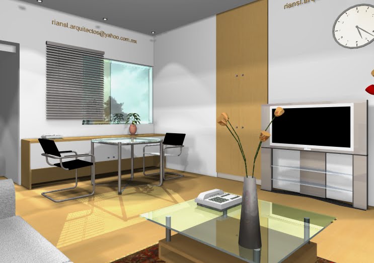 Visualizaciones Arquitectónicas en 3D, riansl.arquitectos, DISEÑO DE PLANOS ARQUITECTÓNICOS EN 3D