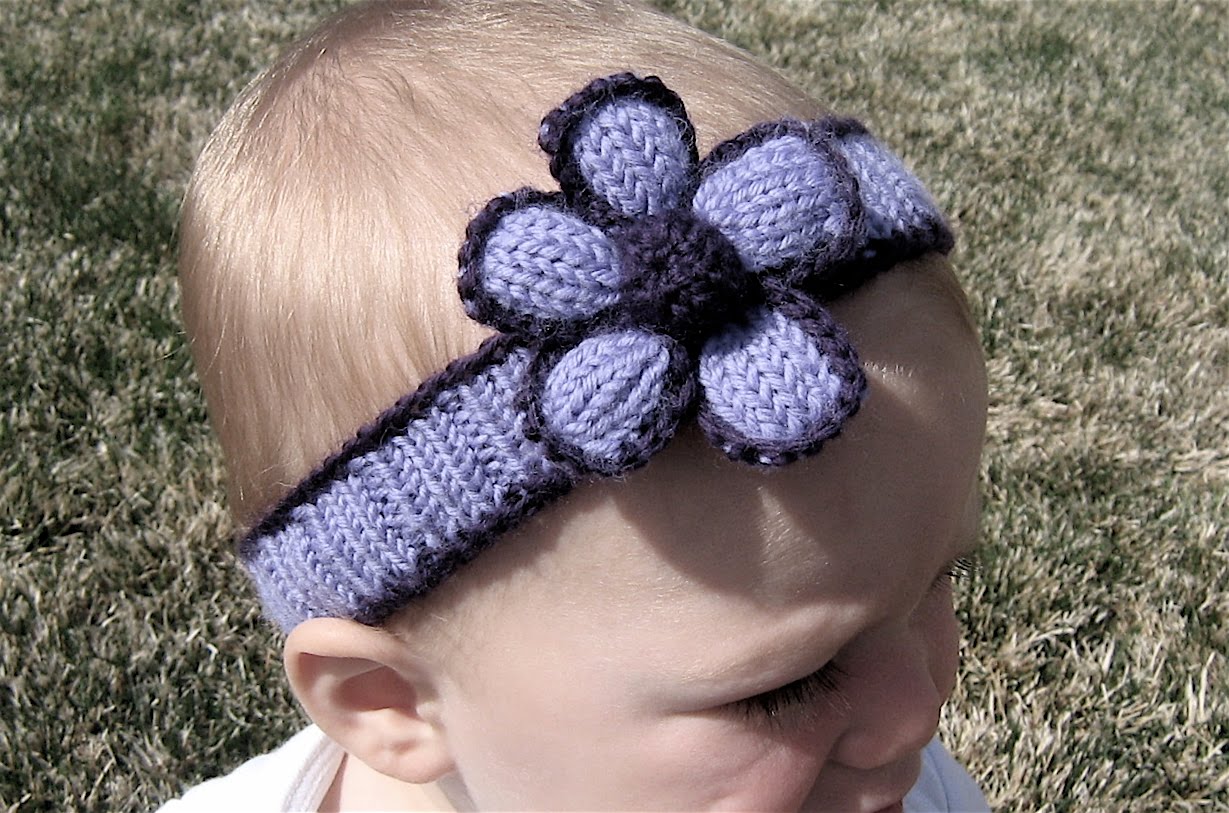 I'd Rather Be Knitting "Spring" Baby Headband