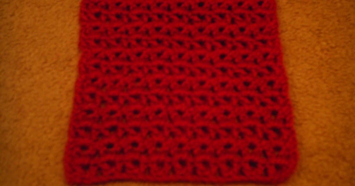 Robyn's Crochet Warm Up America Section Pattern