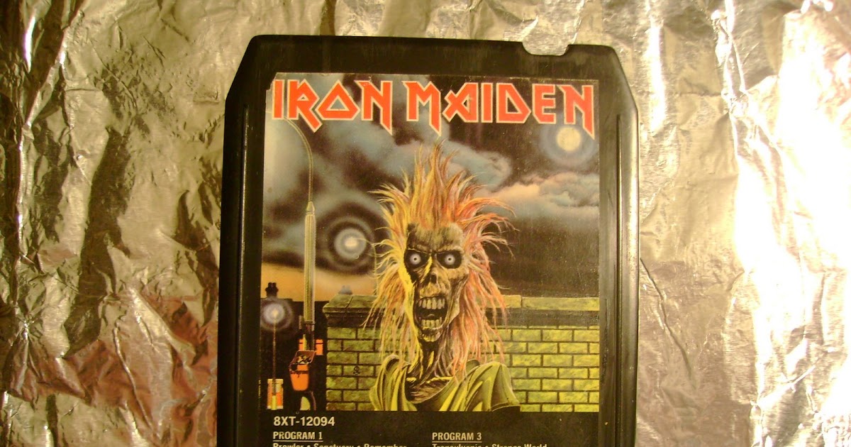 Vintage IRON MAIDEN Collectibles IRON MAIDEN 8Track 1980 Capital