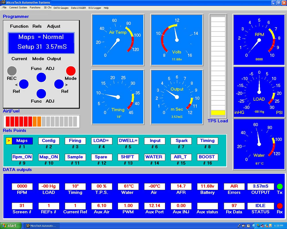 Advanced Performance Tuning Microtech Engine Management System