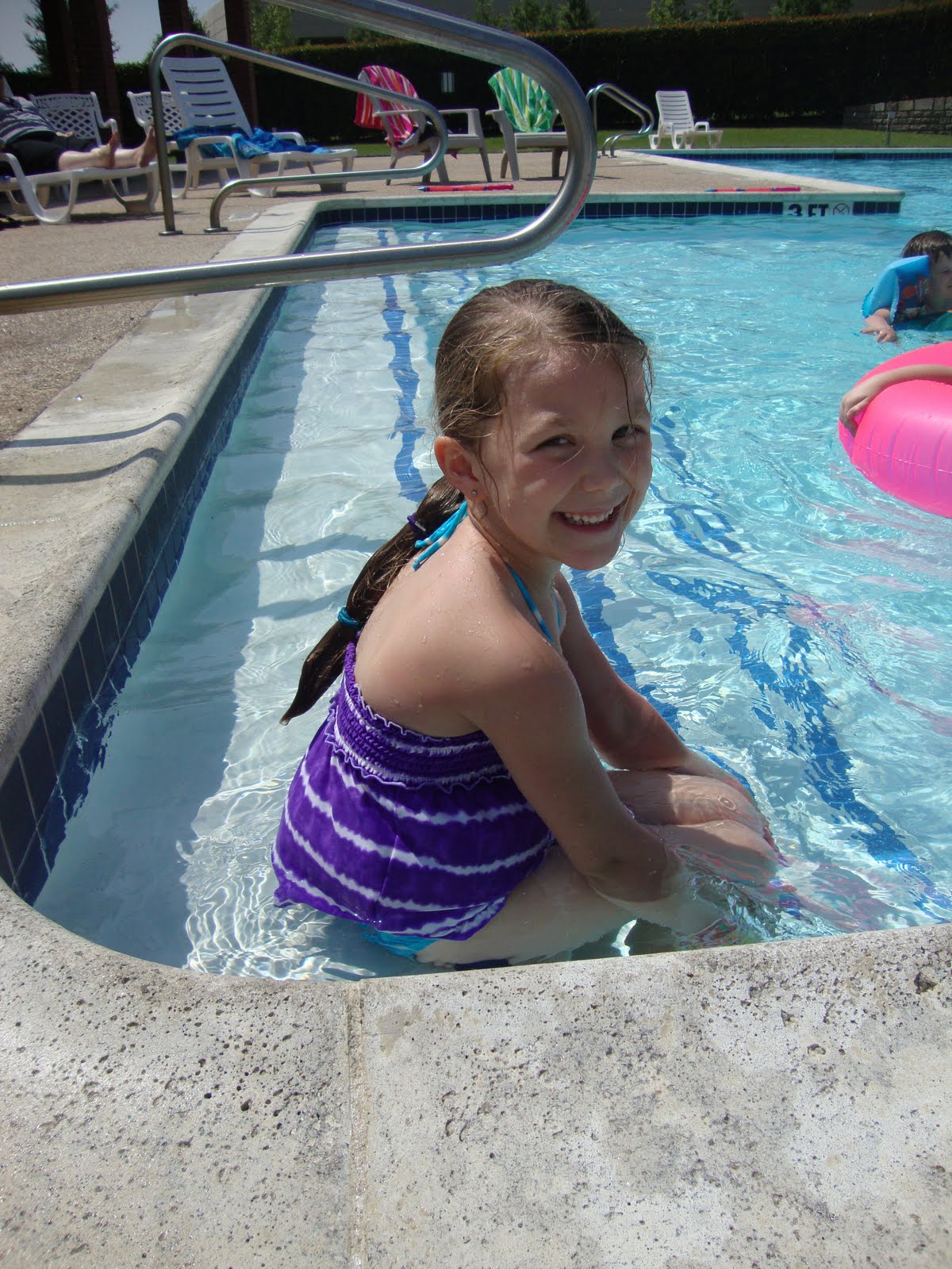 The Huff Family Preschool Pool Party