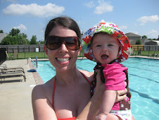 Hadley's 1st swim