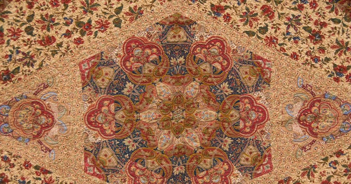 Applique Addict Persian Rug Quilt