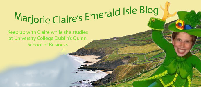 Marjorie Claire's Emerald Isle Blog