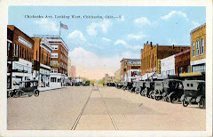 Downtown Chickasha in the good old days