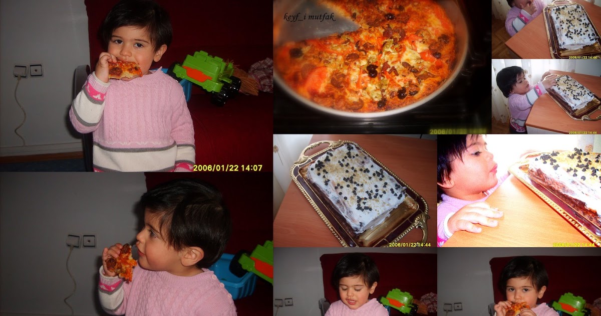 KEYFİ MUTFAK GÜNÜN ÖZETİPİZZA VE KEDİ DİLİ PASTA