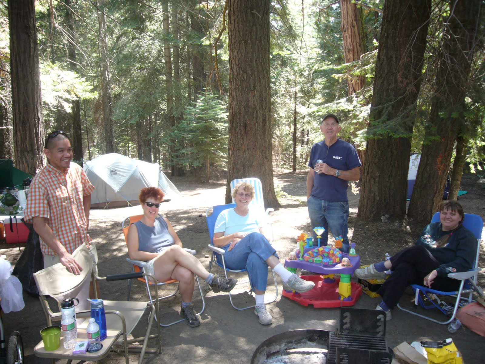 And Baby Makes Three... Camping at Shaver Lake