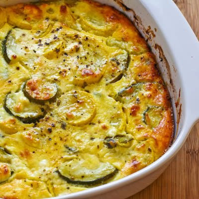 Recipes Yellow Squash on Kalyn S Kitchen  Recipe For Zucchini Bake With Feta And Thyme