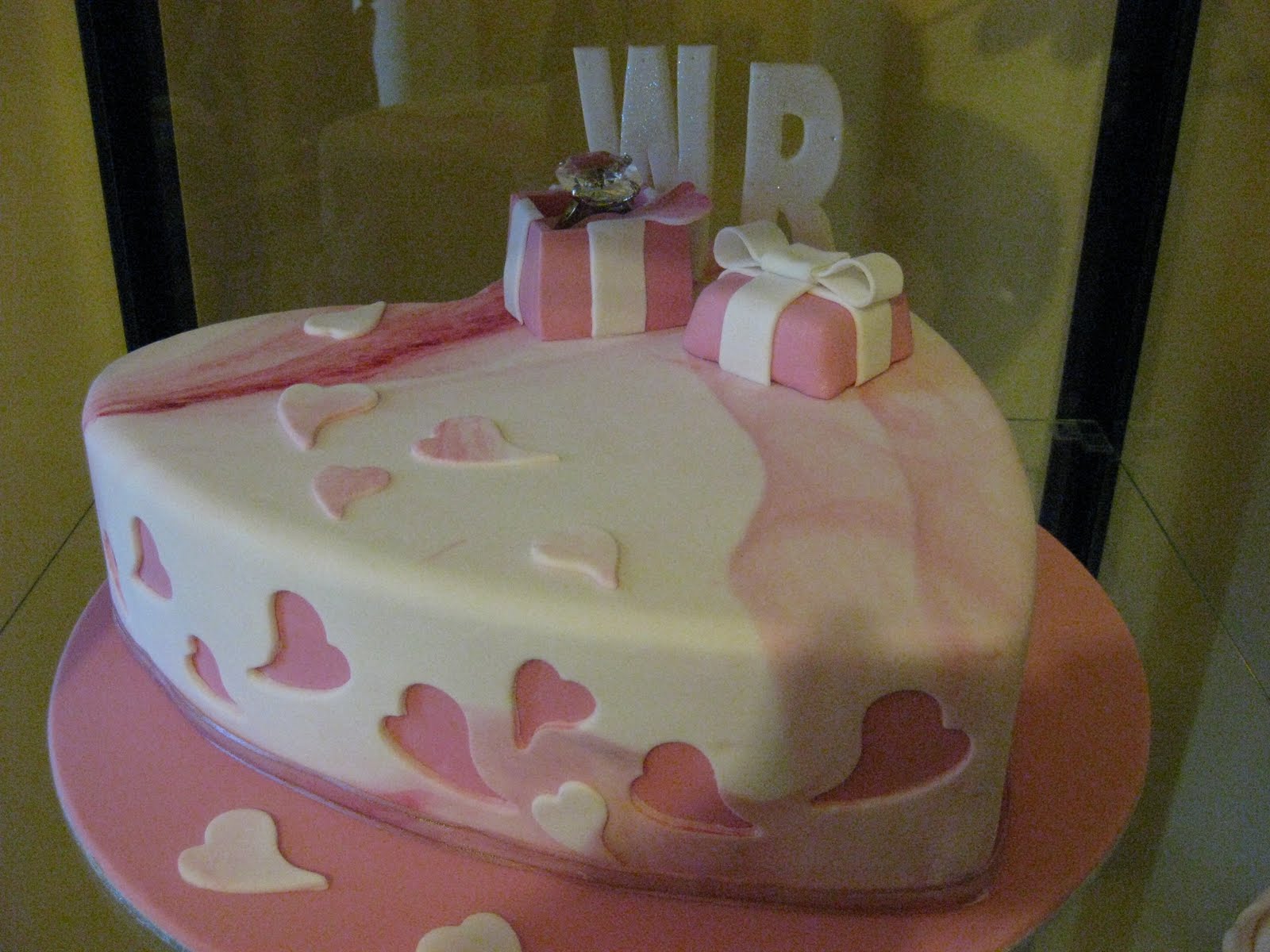 heart shape cake and more Becs Table